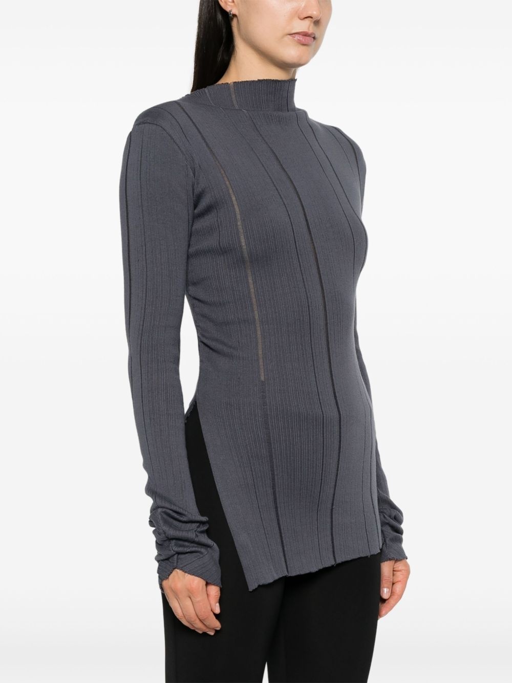 asymmetric sweater - 3