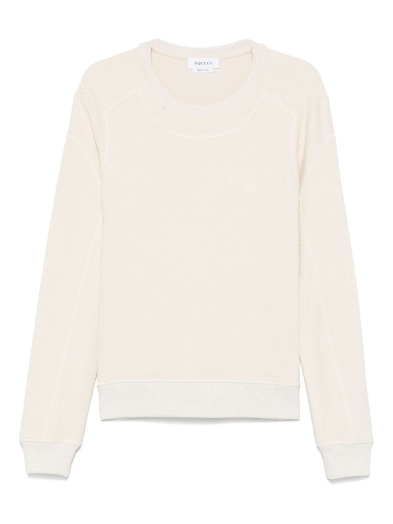 cotton-blend sweatshirt 1