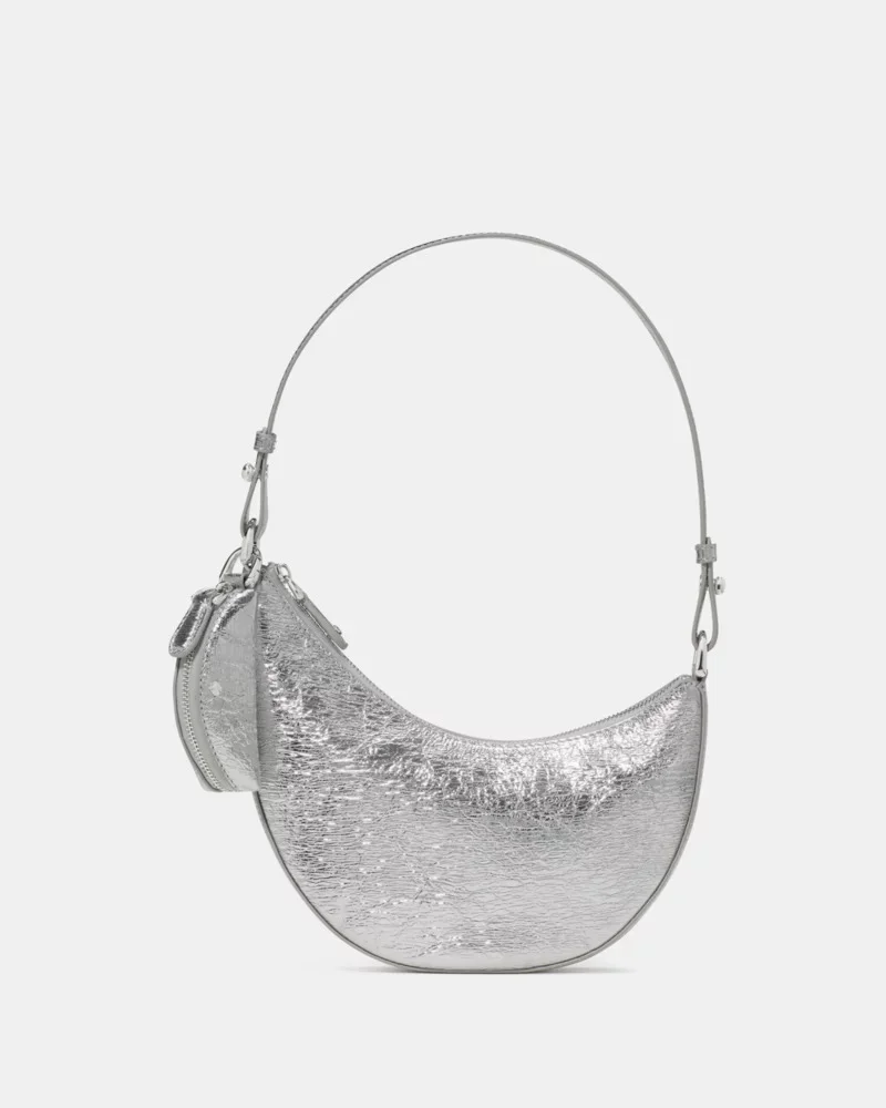 Duo Crinkle Metallic Mini Shoulder - 1