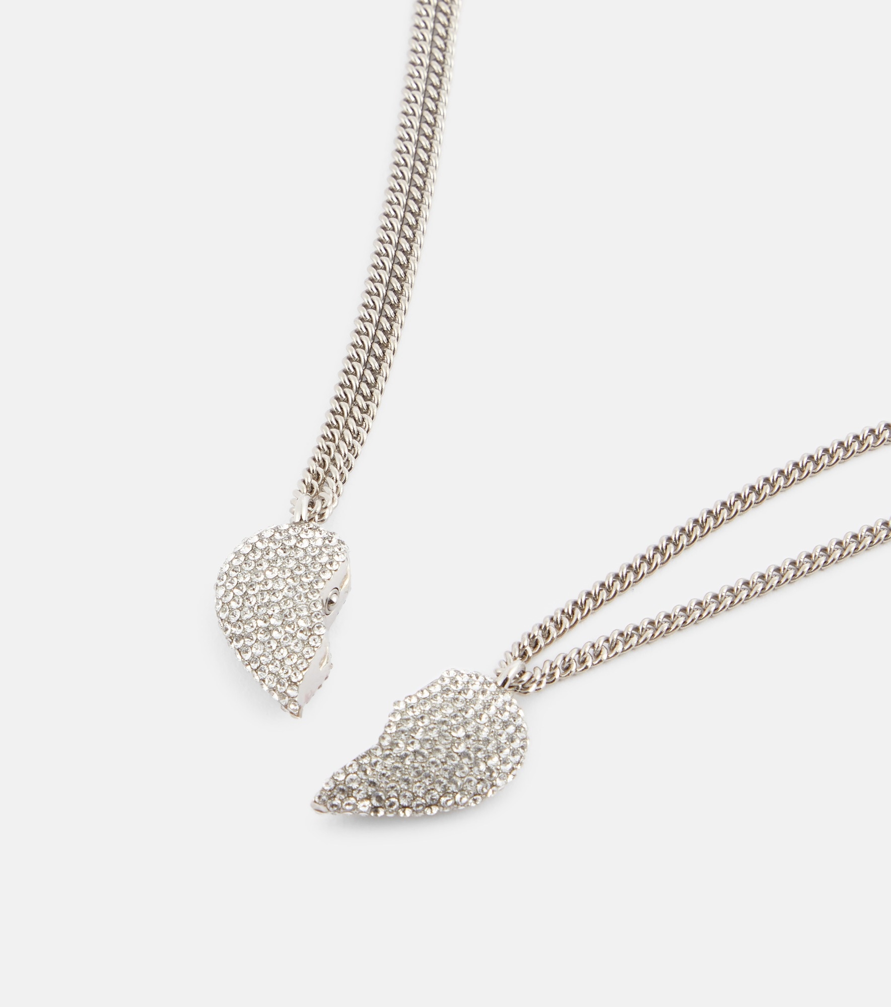 Lovelock embellished necklace - 4