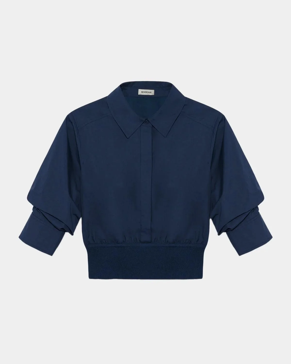 Stiles Cotton Poplin Shirt - 1