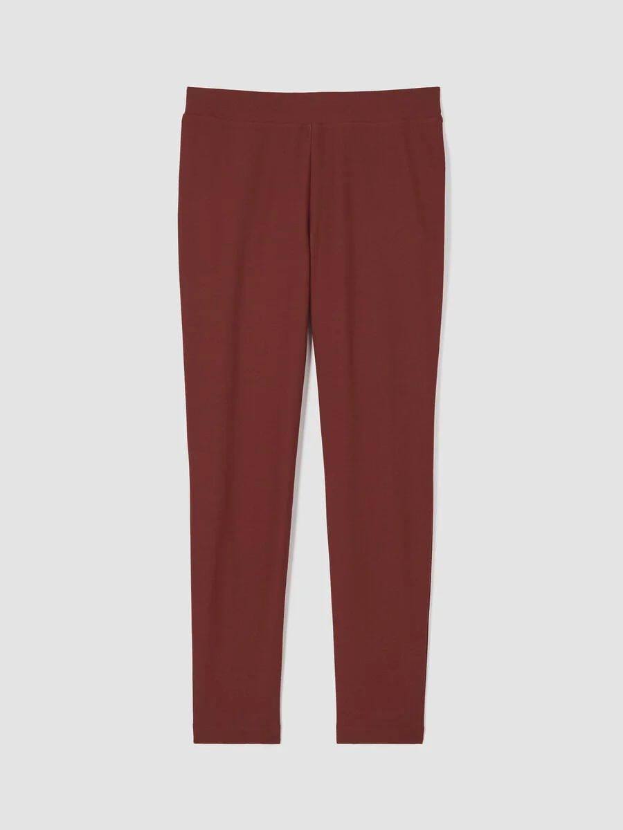 Washable Stretch Crepe Slim Pant - 1