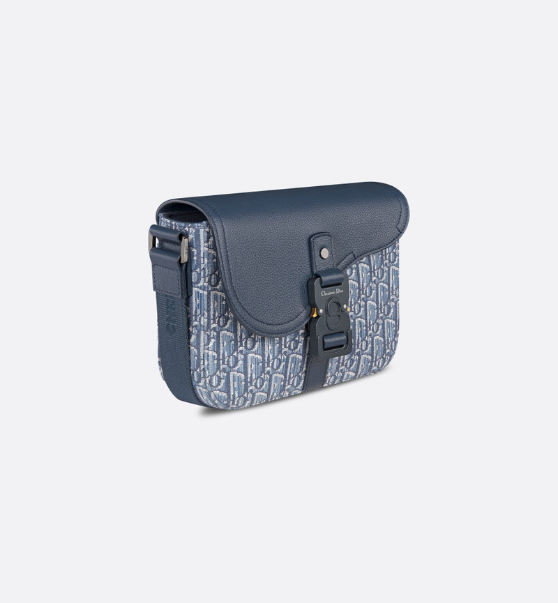 Small Saddle Messenger Bag with Flap 3