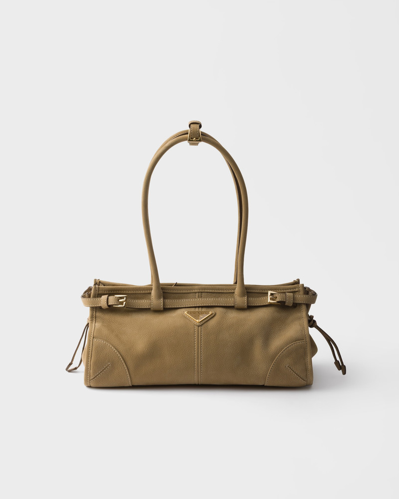 Prada Bonnie medium nubuck leather handbag 1
