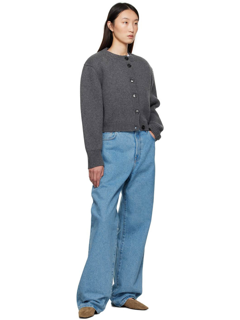 RÓHE Blue Signature Baggy Fit Jeans outlook