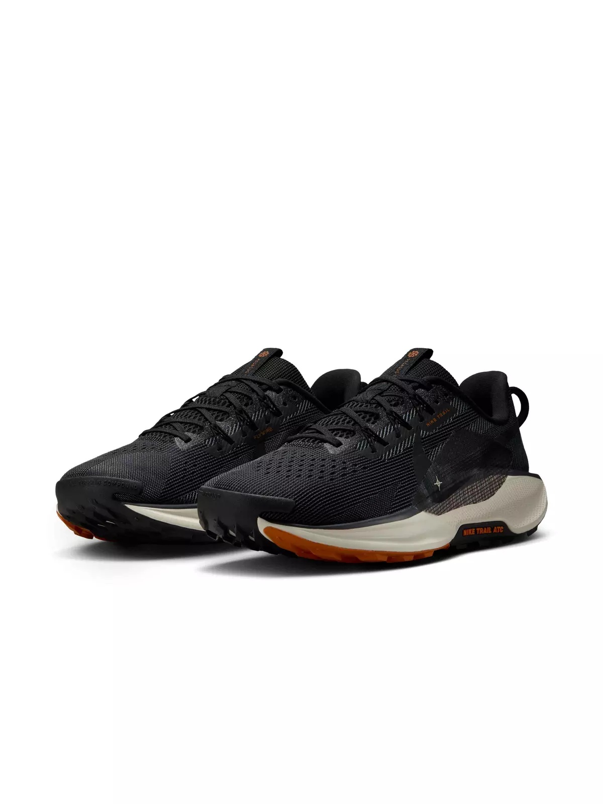 Pegasus Trail 5 "Black/Monarch/Pale Ivory/Off Noir" Men's Trail Running Shoe - 3