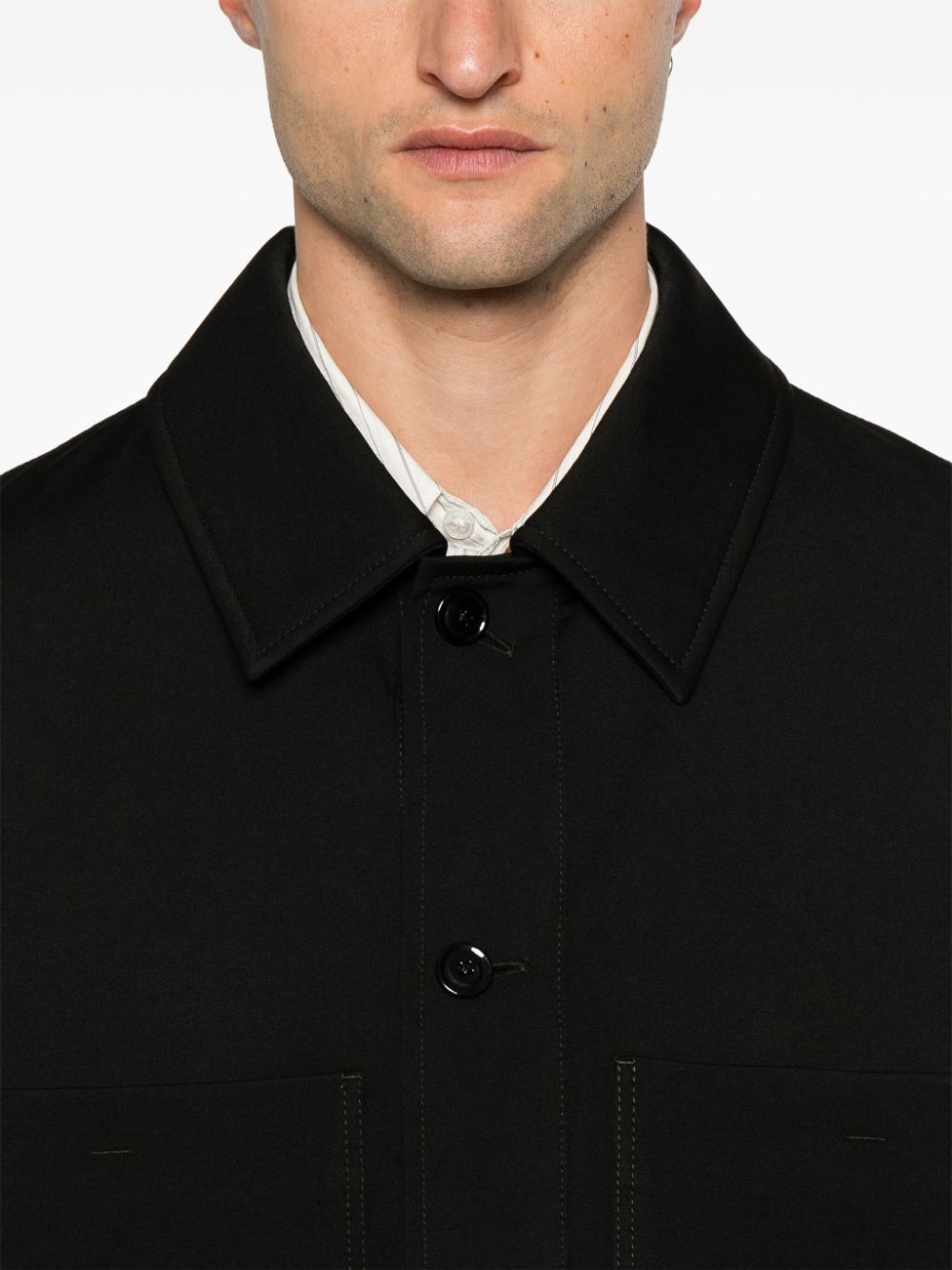 virgin wool shirt - 5