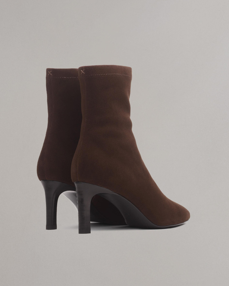 rag & bone Britt Suede Ankle Boots outlook