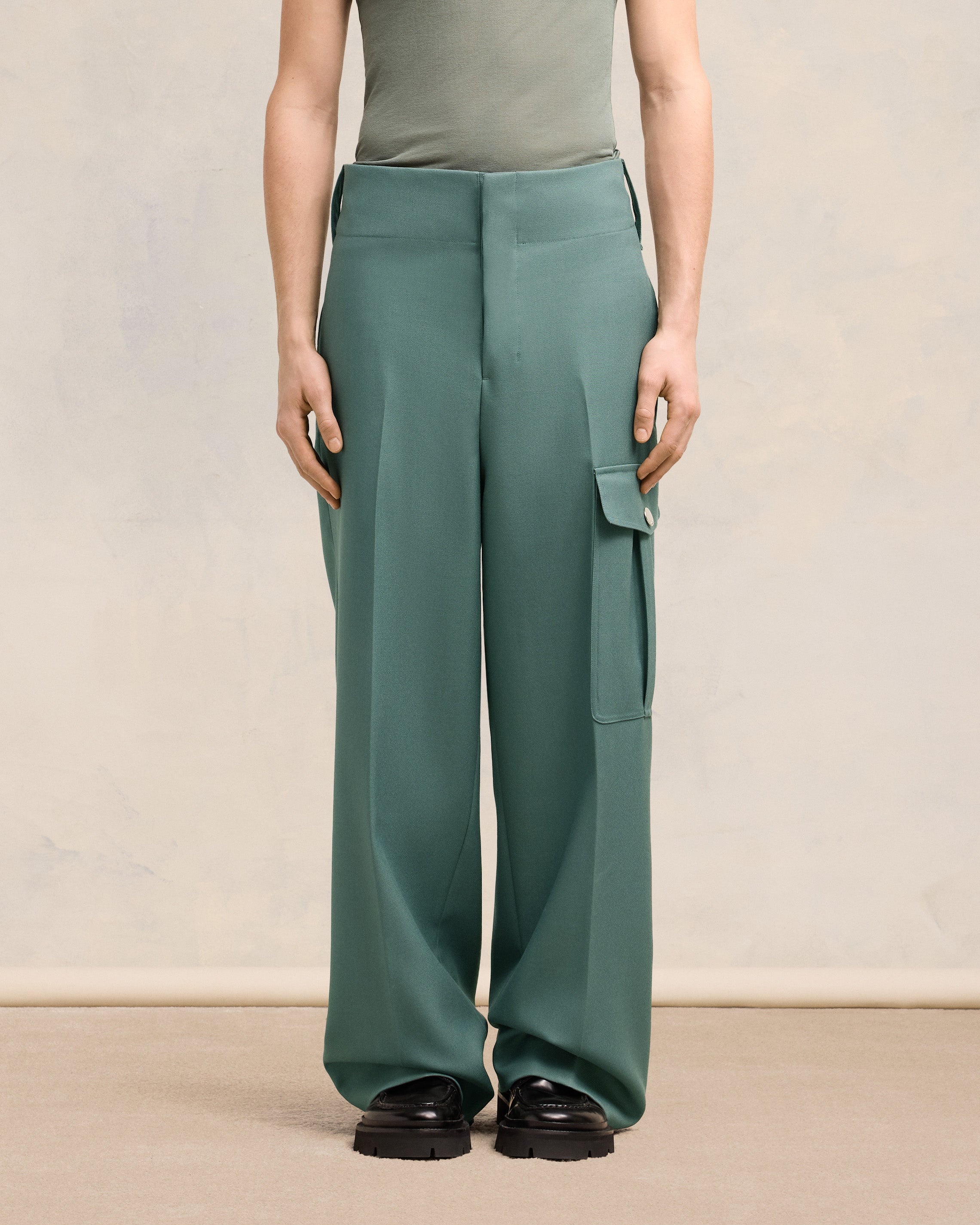 STRAIGHT FIT TROUSERS - 3