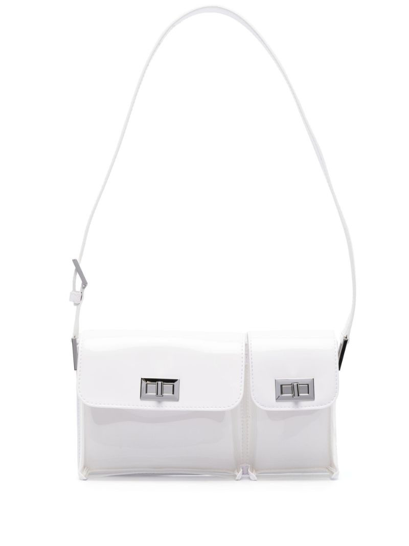 BY FAR Billy faux-leather shoulder bag outlook