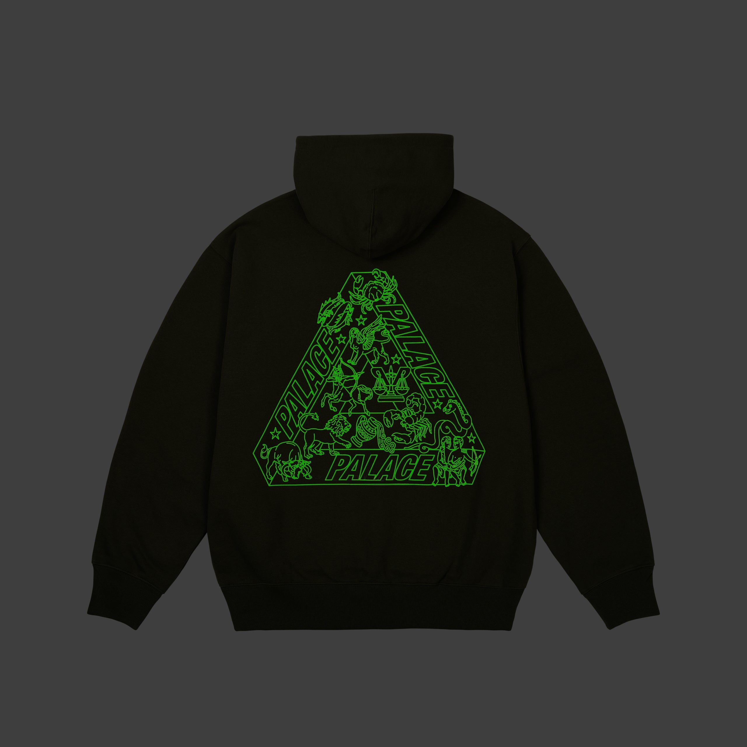 PALACE ZODIAC TRI-FERG HOOD THE DEEP GREEN REVERSIBLE