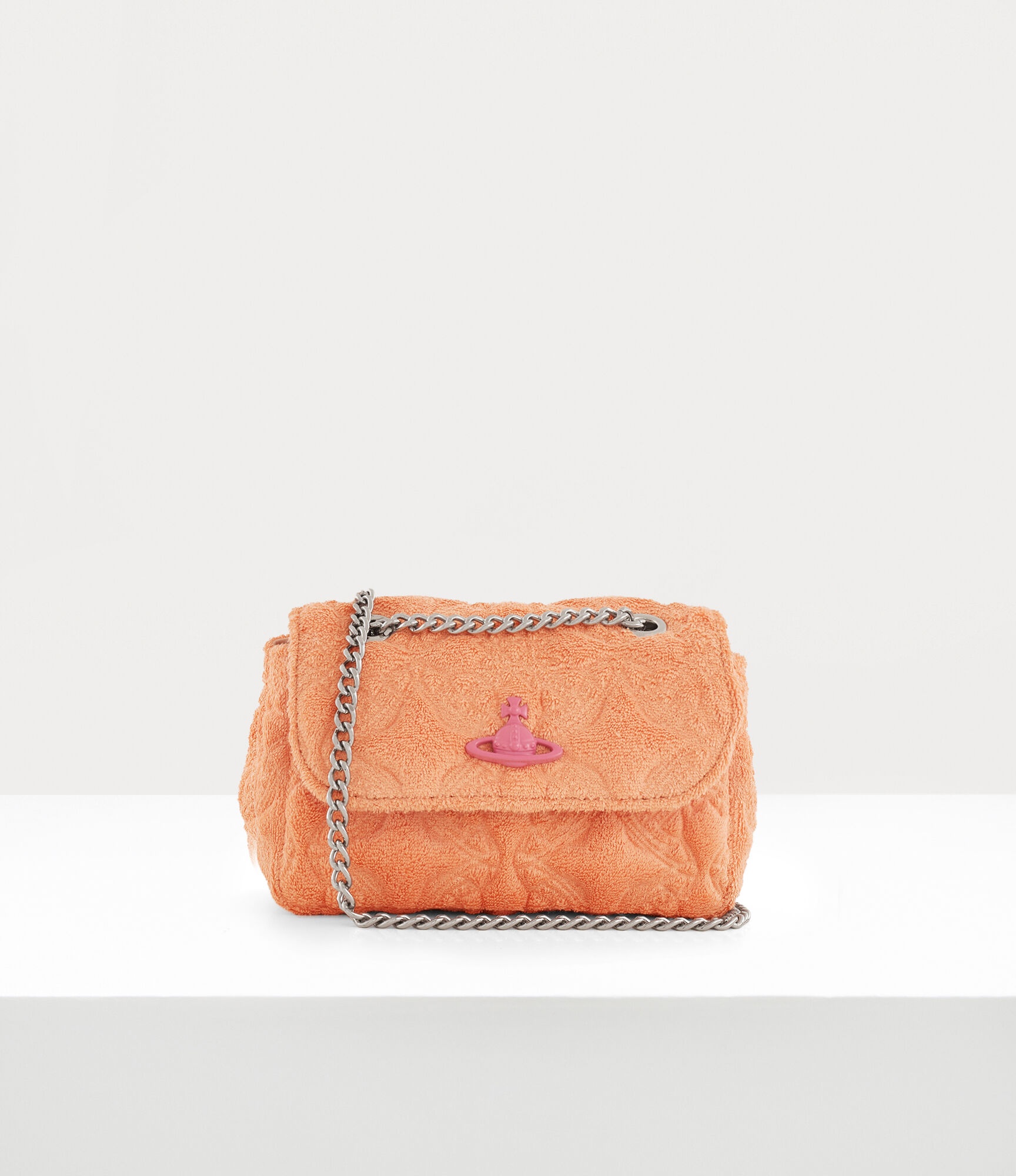 TOWELLING SMALL PURSE WITH CH - 1