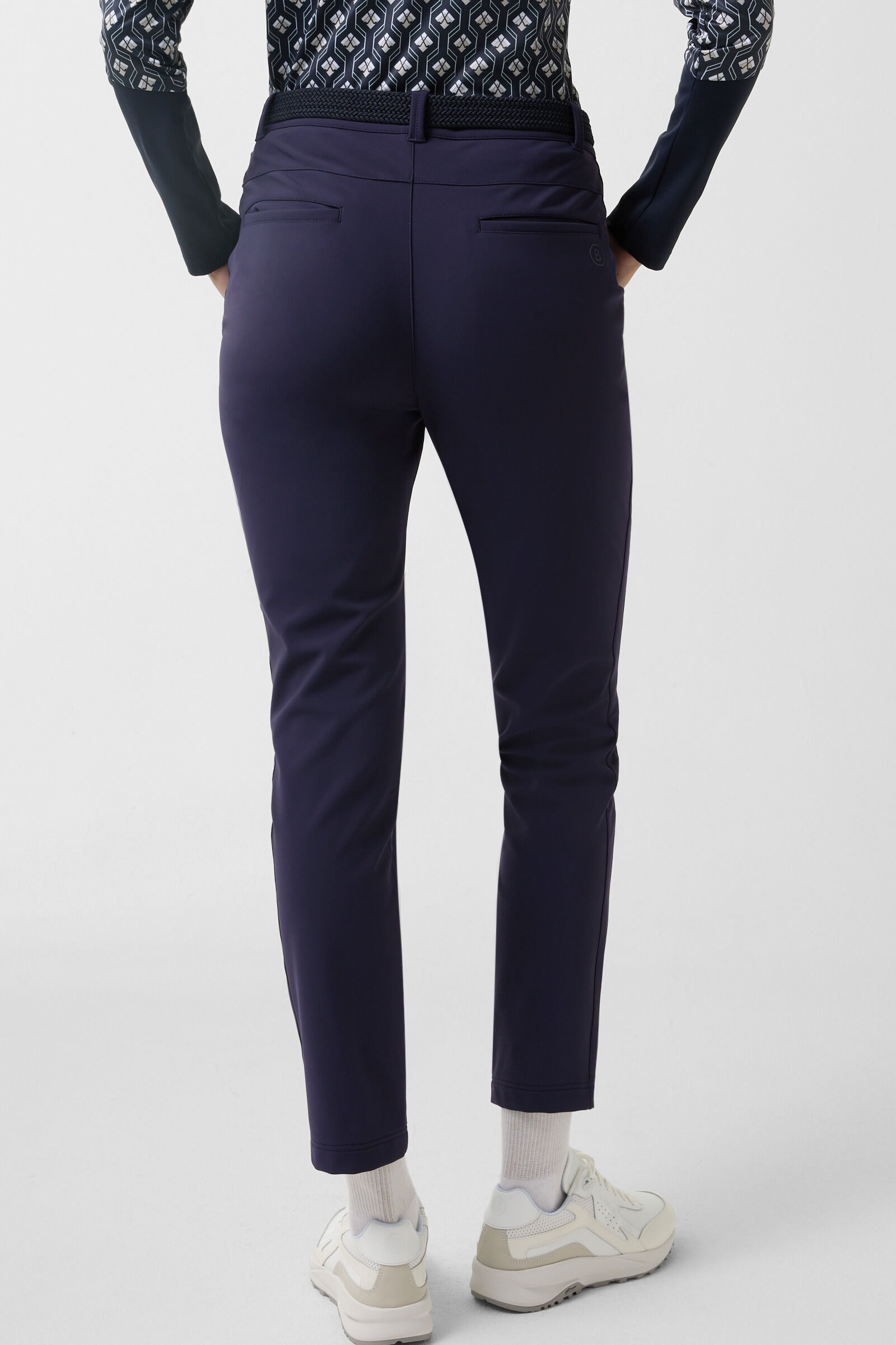 Mette functional pants in Navy blue - 3