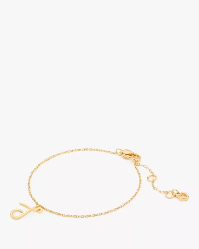 Initial Script Bracelet - 1