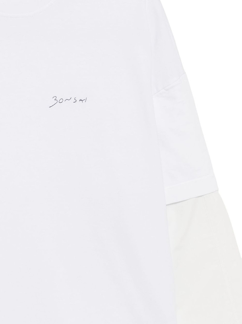 logo-embroidered T-shirt 3