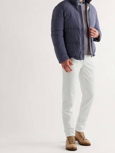 Brunello Cucinelli Slim-Fit Tapered Cotton-Corduroy Trousers outlook