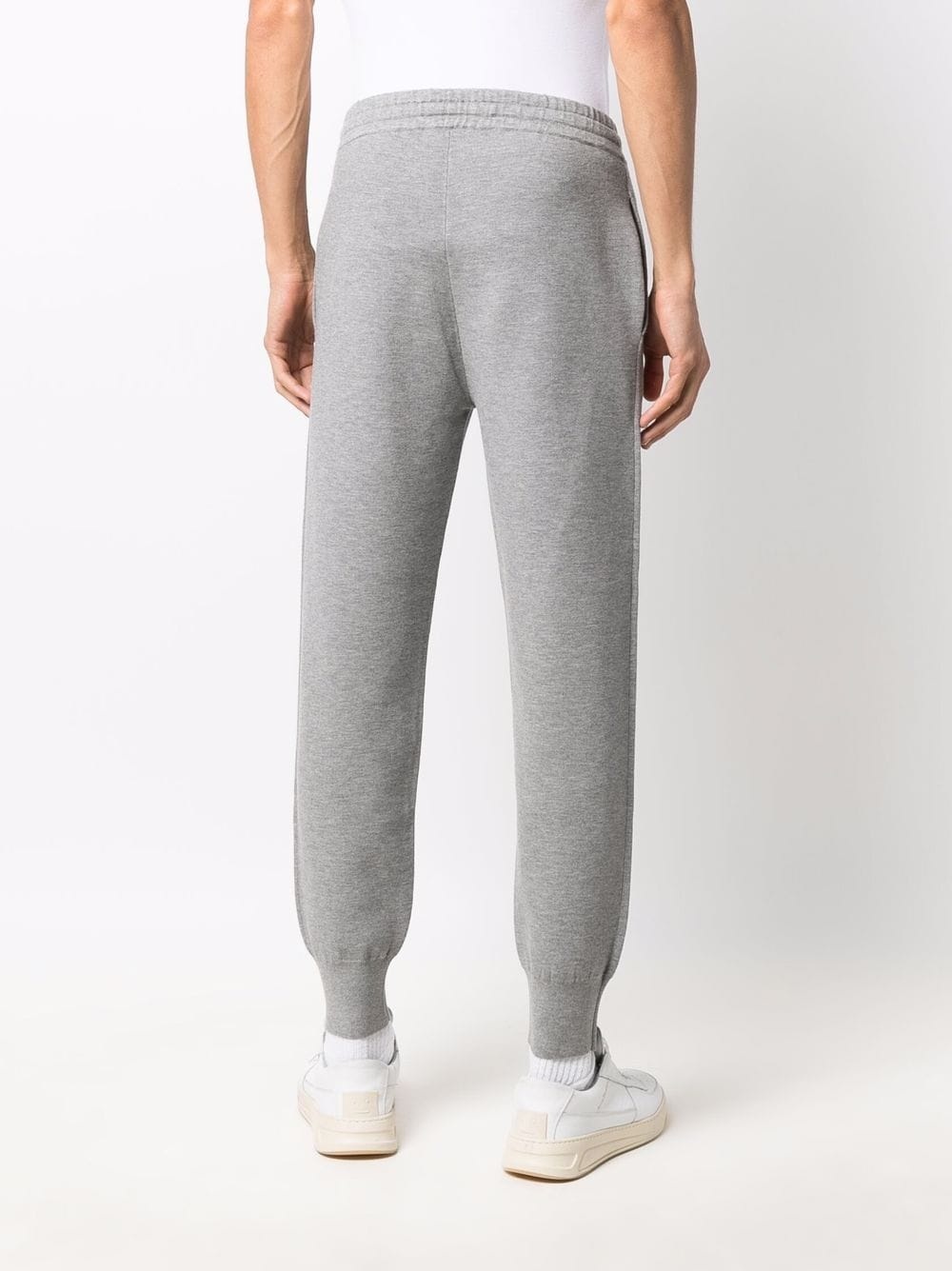 tapered home track trousers - 4