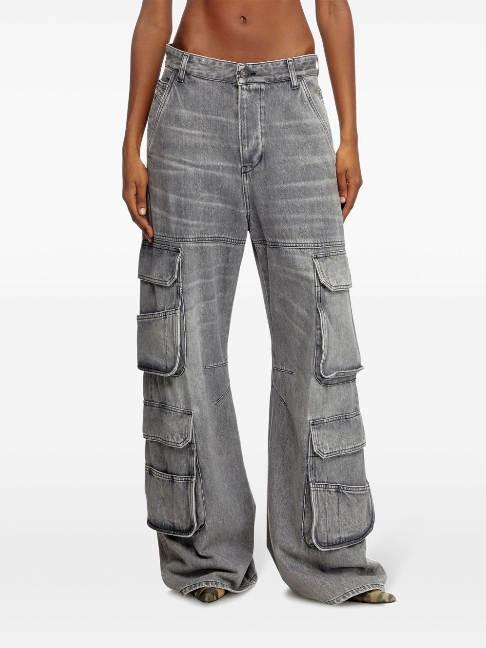 1996 D-Sire wide-leg jeans - 3