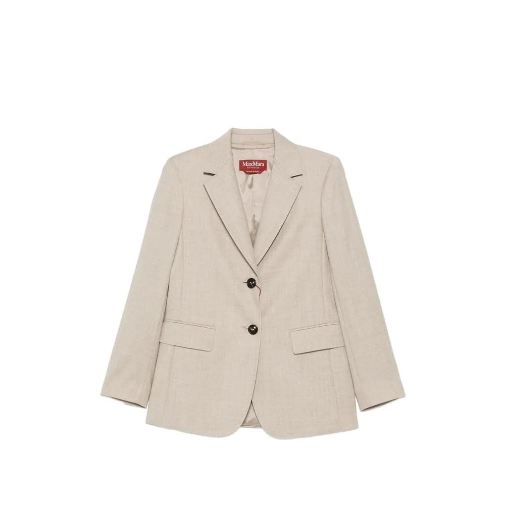 Max Mara Studio Neutrals Jackets - Blazers Women - 1