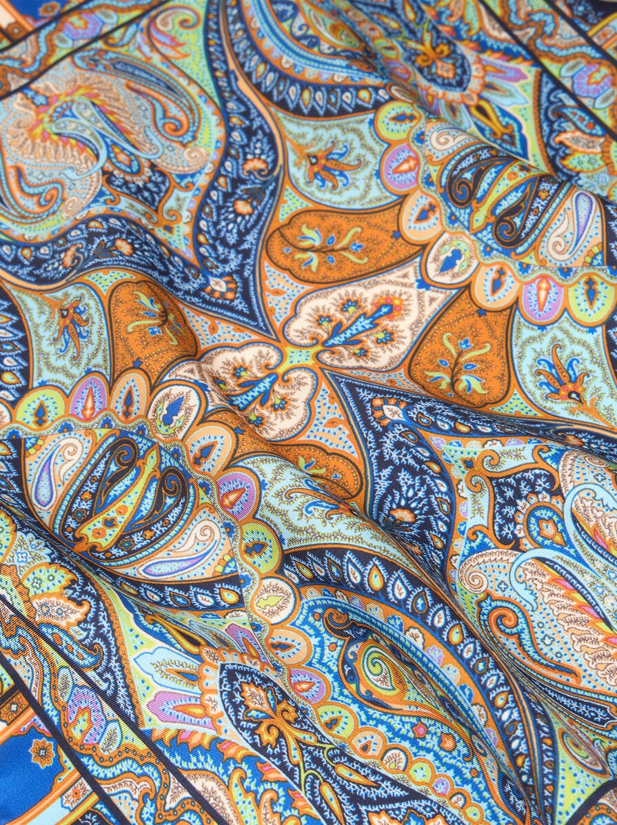 FLORAL SILK POCKET SQUARE - 2