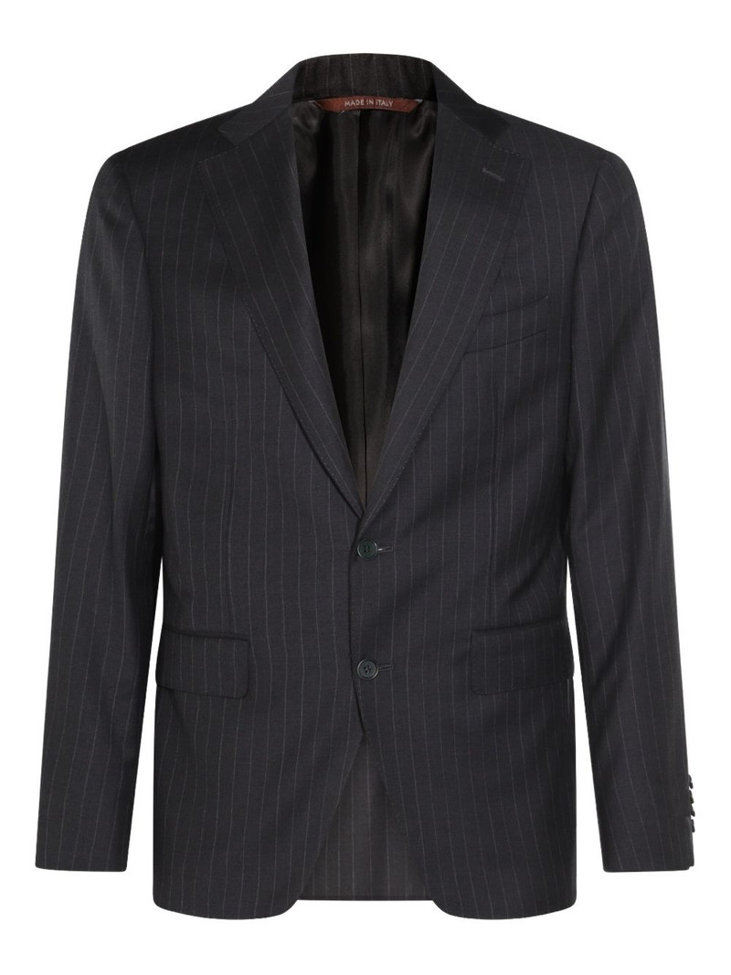 Canali pinstripe wool suit outlook
