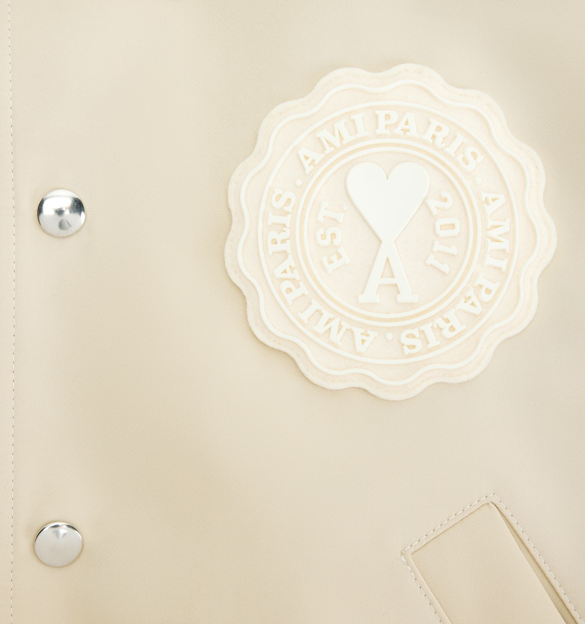 Ami de Coeur Patch Teddy Jacket - 3