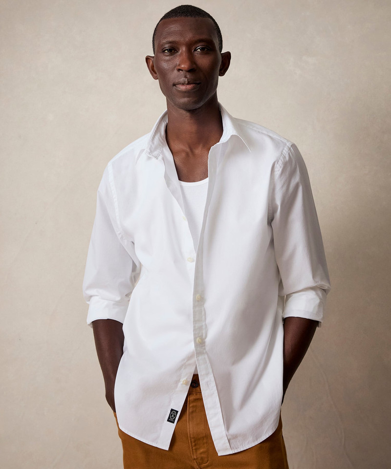 TODD SNYDER Poplin Sport Shirt outlook