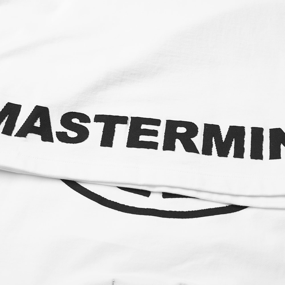 MASTERMIND WORLD Long Sleeve Opal Skull Cut & Sew Crew Tee - 2