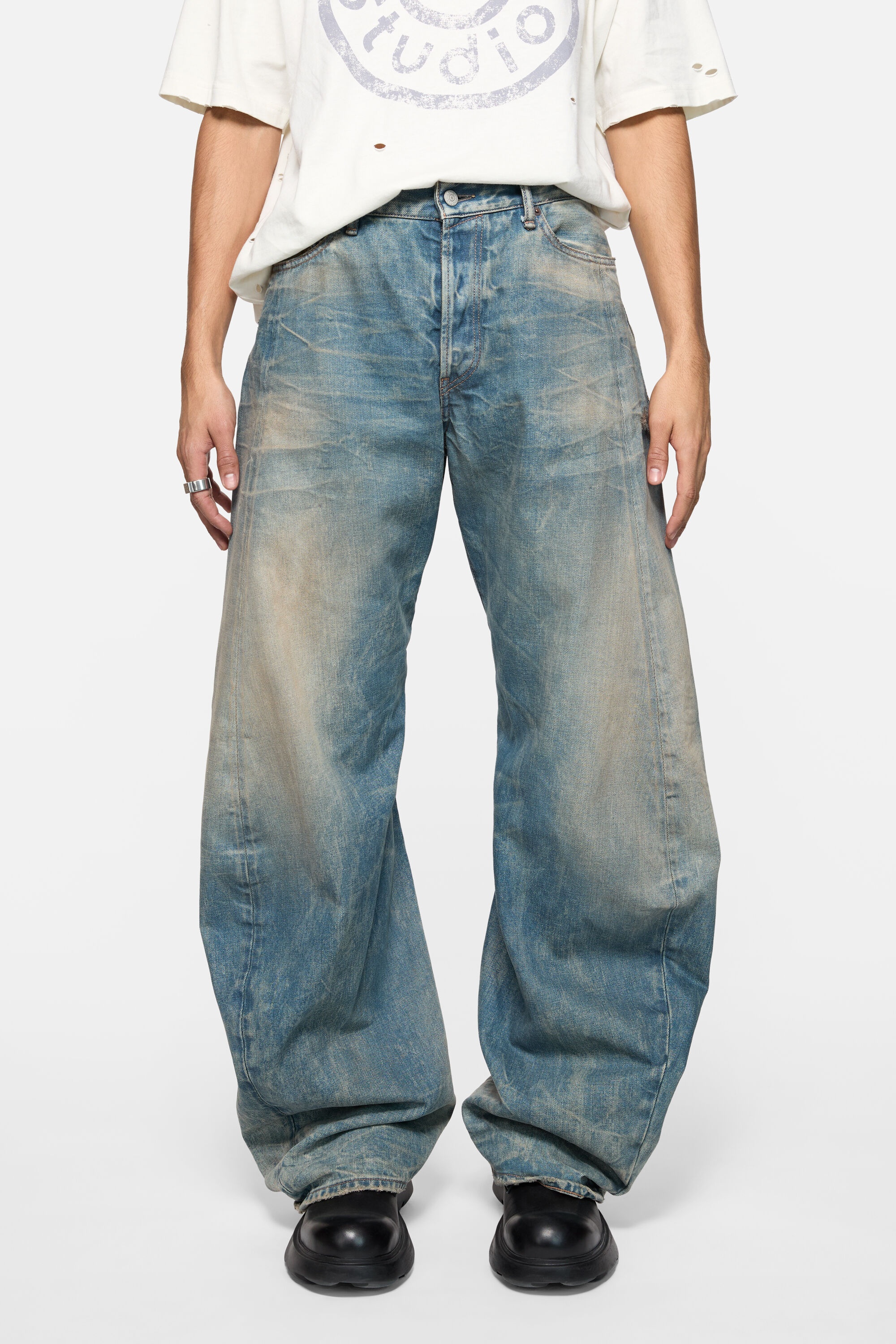 Relaxed fit jeans - 2006 - Mid blue - 3