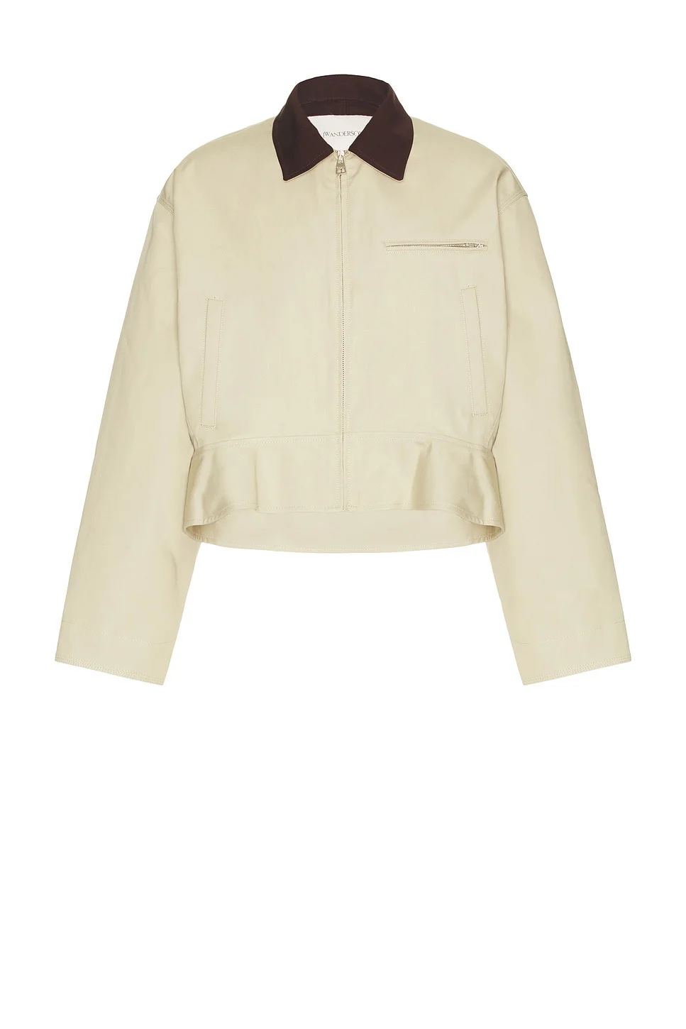 Curved Hem Workwear Jacket - 1