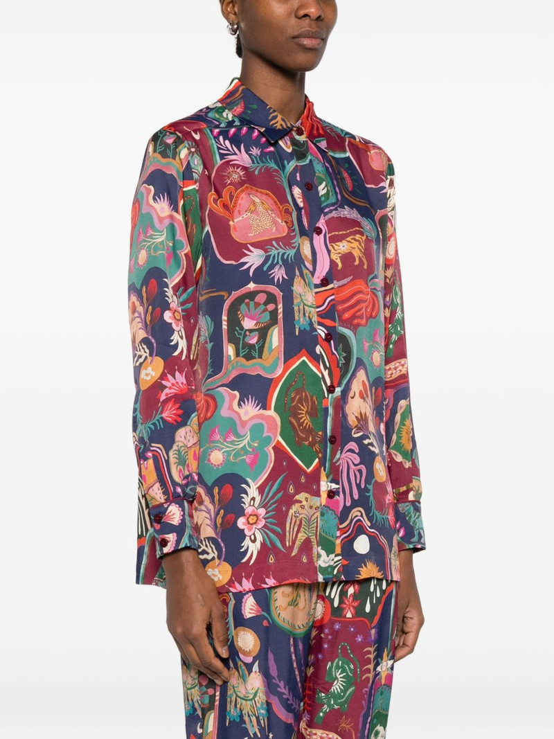 floral print shir- 3