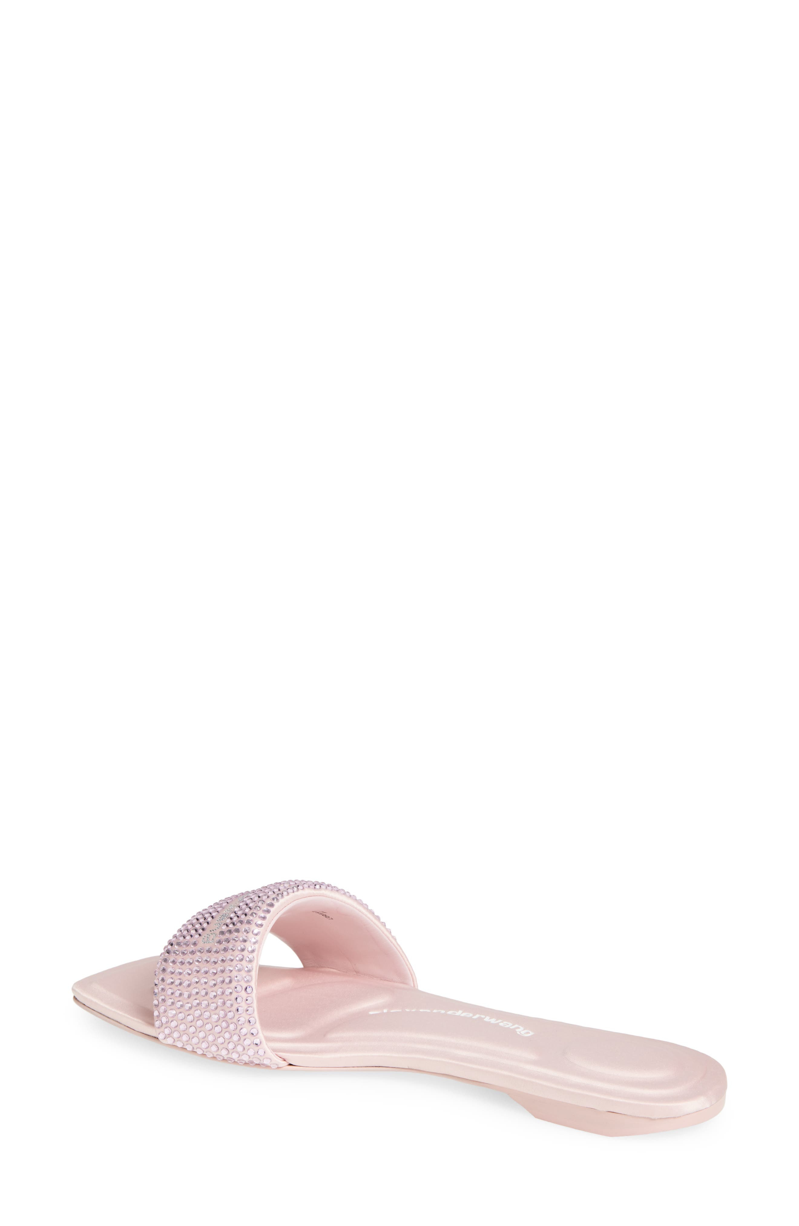 Alexander Wang Vy Crystal Embellished Slide Sandal in Light Pink at Nordstrom - 2