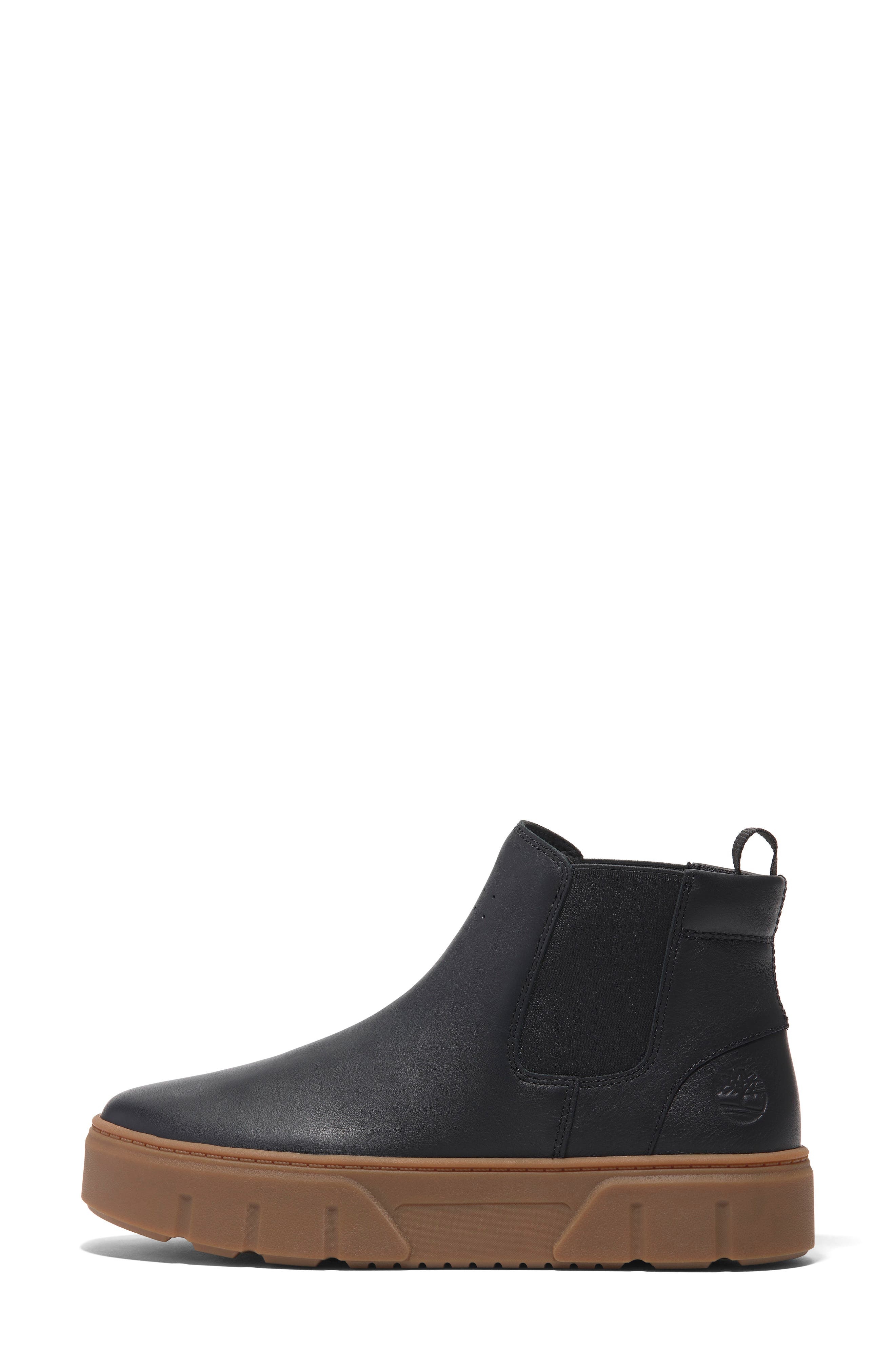 Timberland Laurel Court Pull-On Sneaker Boot in Black Full Grain at Nordstrom - 8