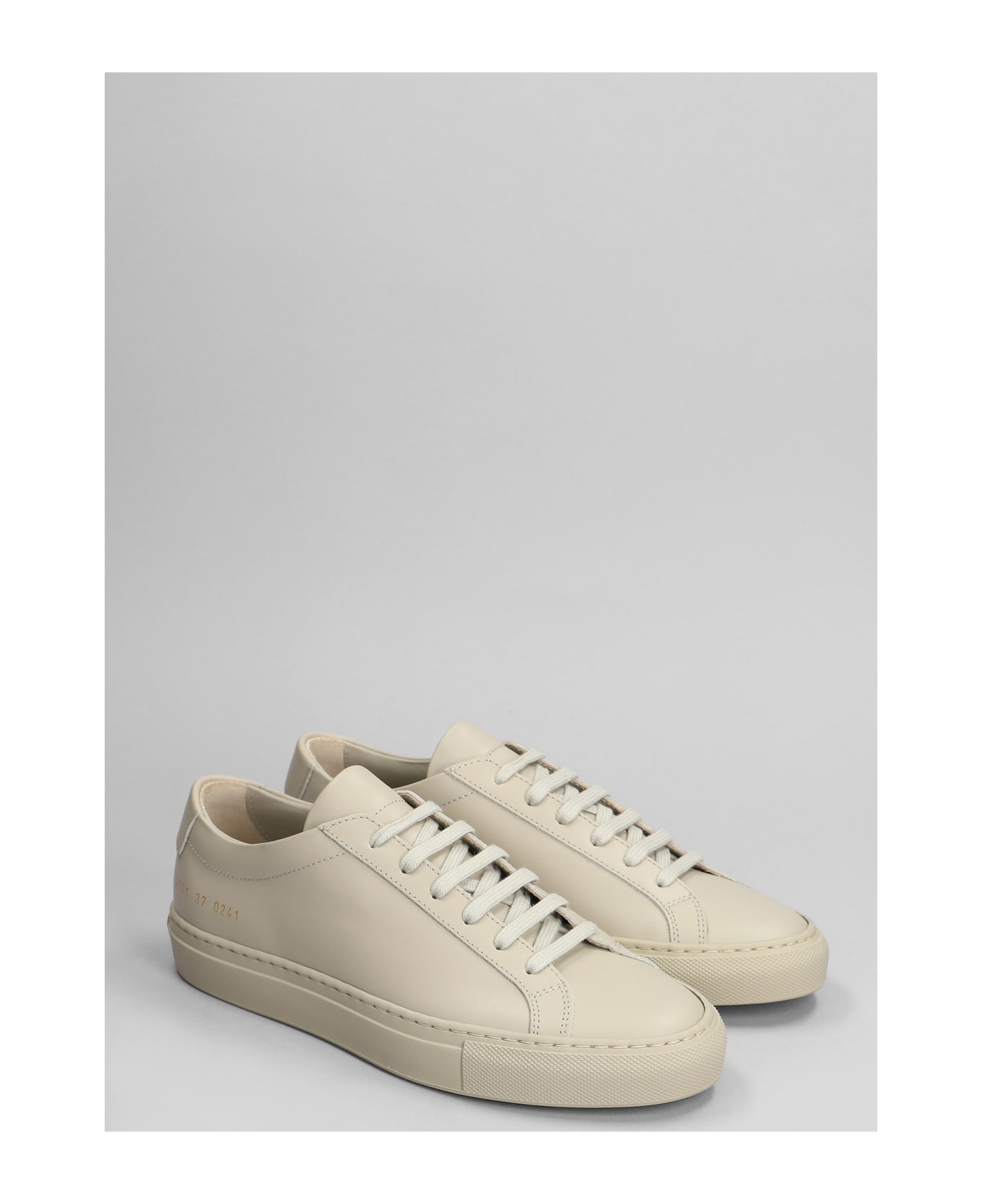 Original Achilles Sneakers In Taupe Leather - 2