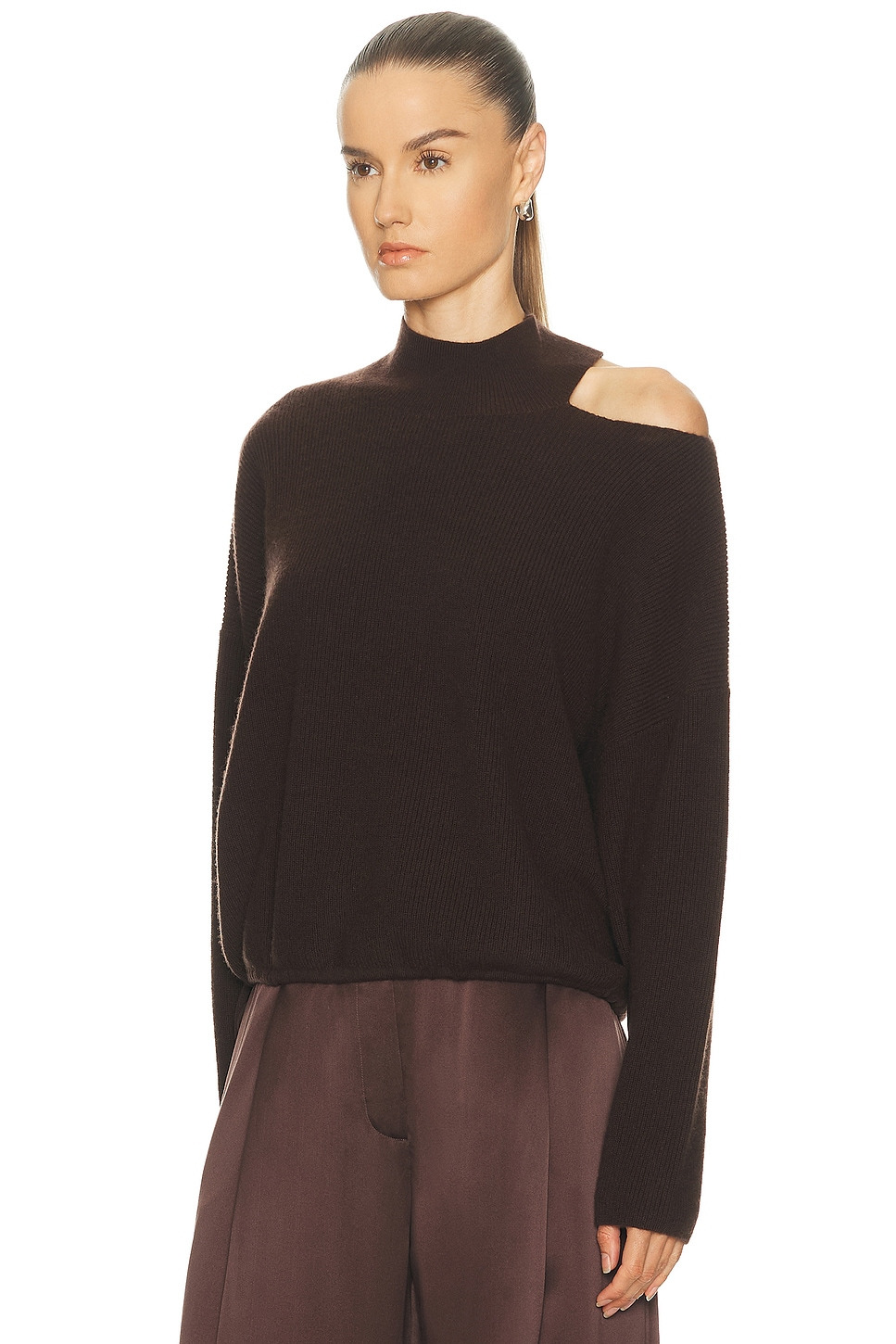 Open Shoulder Sweater - 3