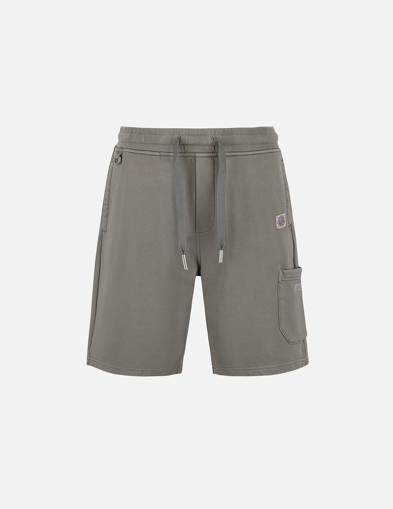 EVISU Godhead Print Relax Fit Sweat Shorts outlook