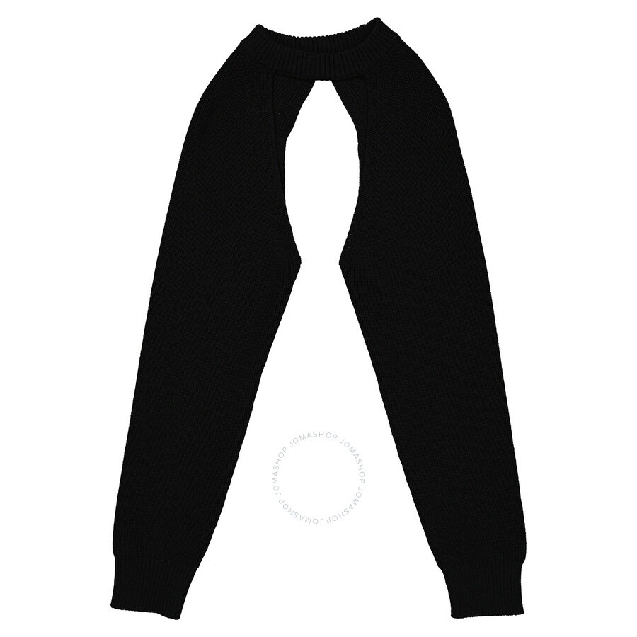 Burberry Ladies Black Wool-Blend Shrug - 3