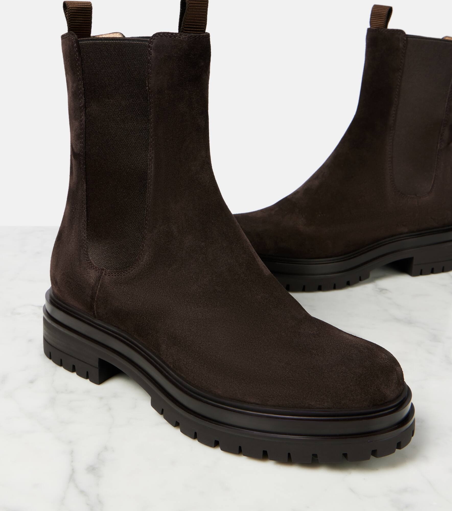 Chester suede Chelsea boots - 5