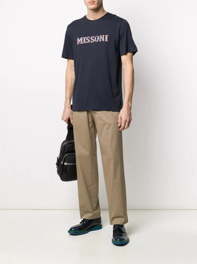 Missoni embroidered logo T-shirt outlook