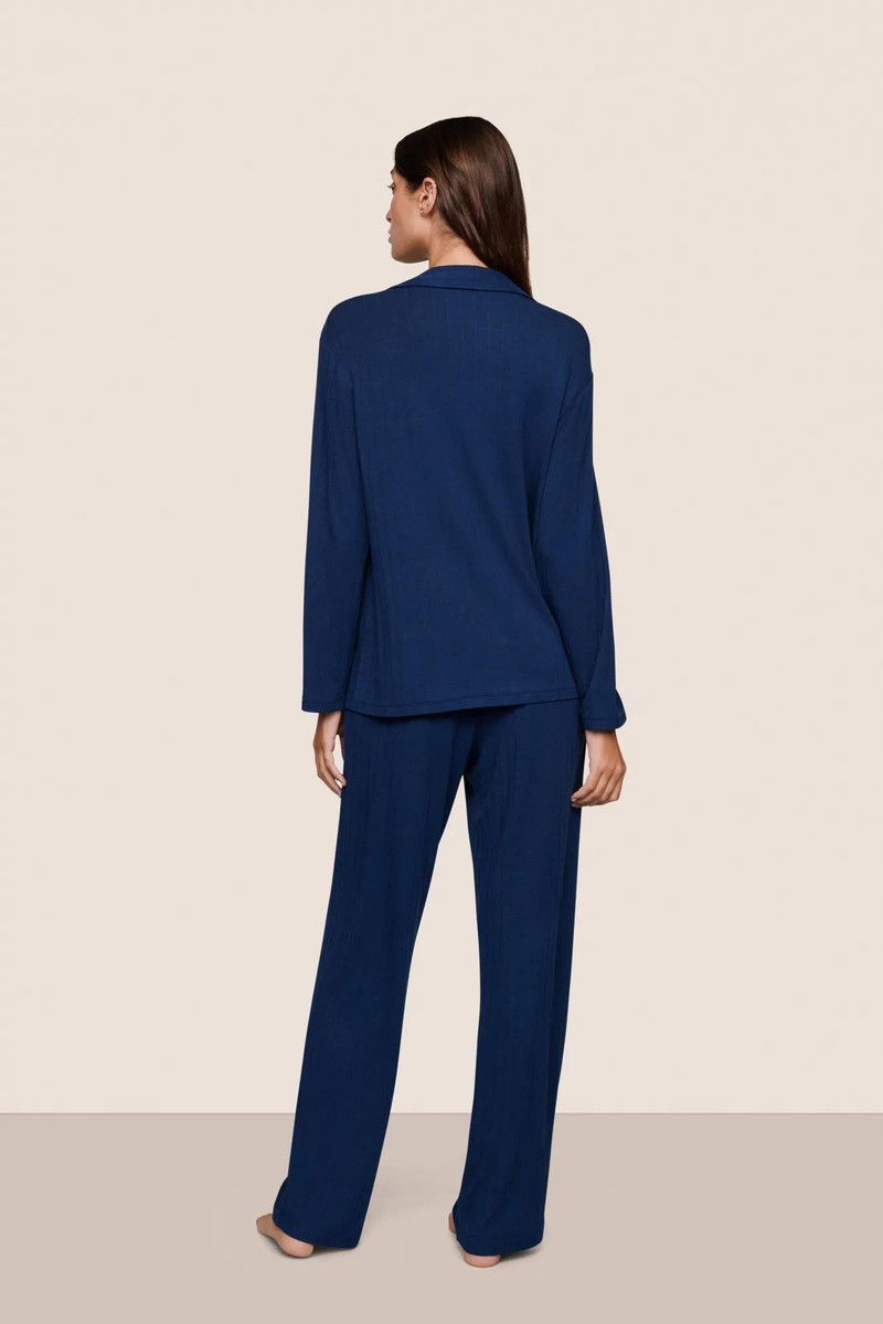 eberjey Gisele TENCEL™ Modal Rib Long PJ Set outlook