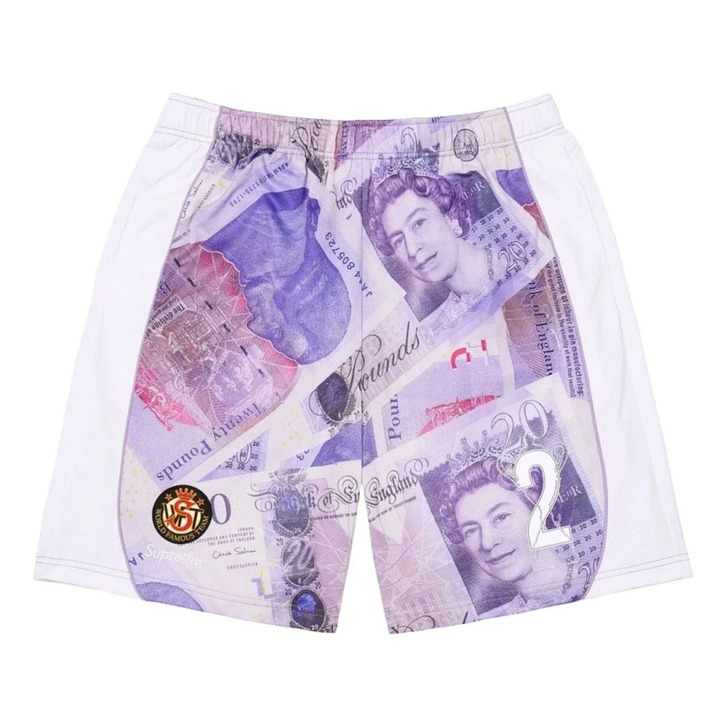 Supreme FW25 Pounds Soccer Short 'White' FW25SH6-WHITE - 1