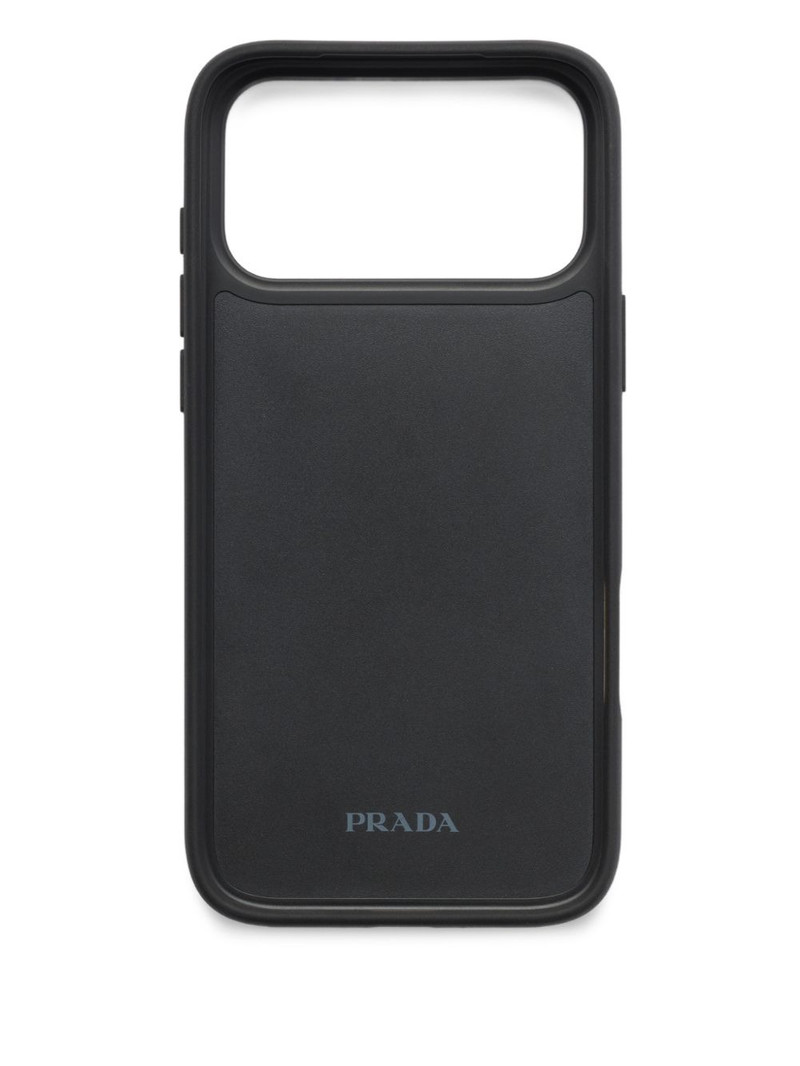 Prada leather iPhone 17 Pro Max case outlook
