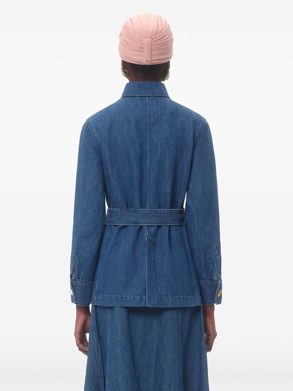 ジャケット Valentino Giacca Sahariana In Denim Giacca Sahariana In Denim per Uomo in Blu | Valentino IT