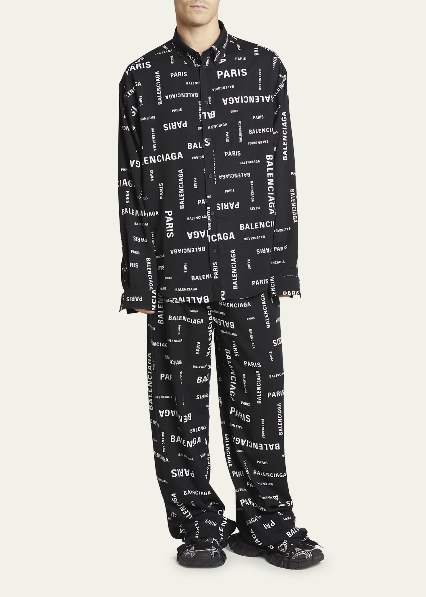 【関税込み】balenciaga LOGO PANTS Balenciaga Logo track pants Balenciaga