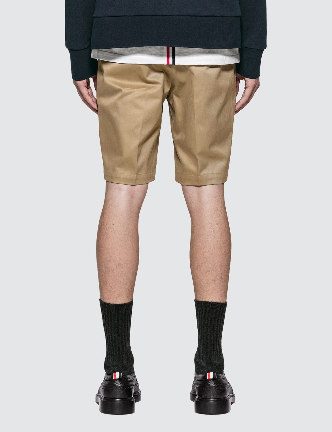 UNCONSTRUCTED CHINO SHORTS - 5