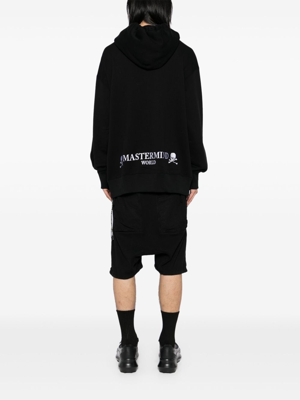 embroidered logo  hoodie - 4