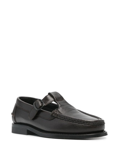 HEREU Alber leather loafers outlook