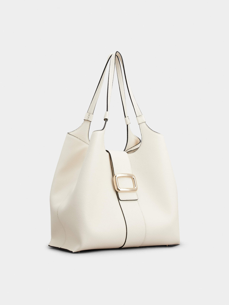 Roger Vivier Viv' Choc Medium Shopping Bag in Leather outlook