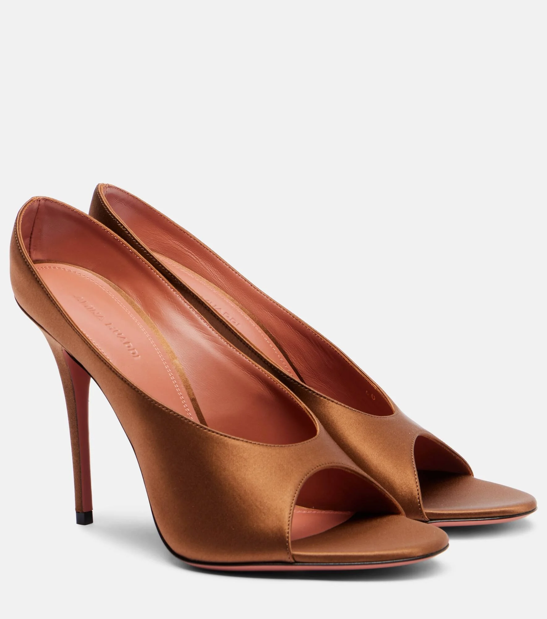 Anok 105 satin mules - 1