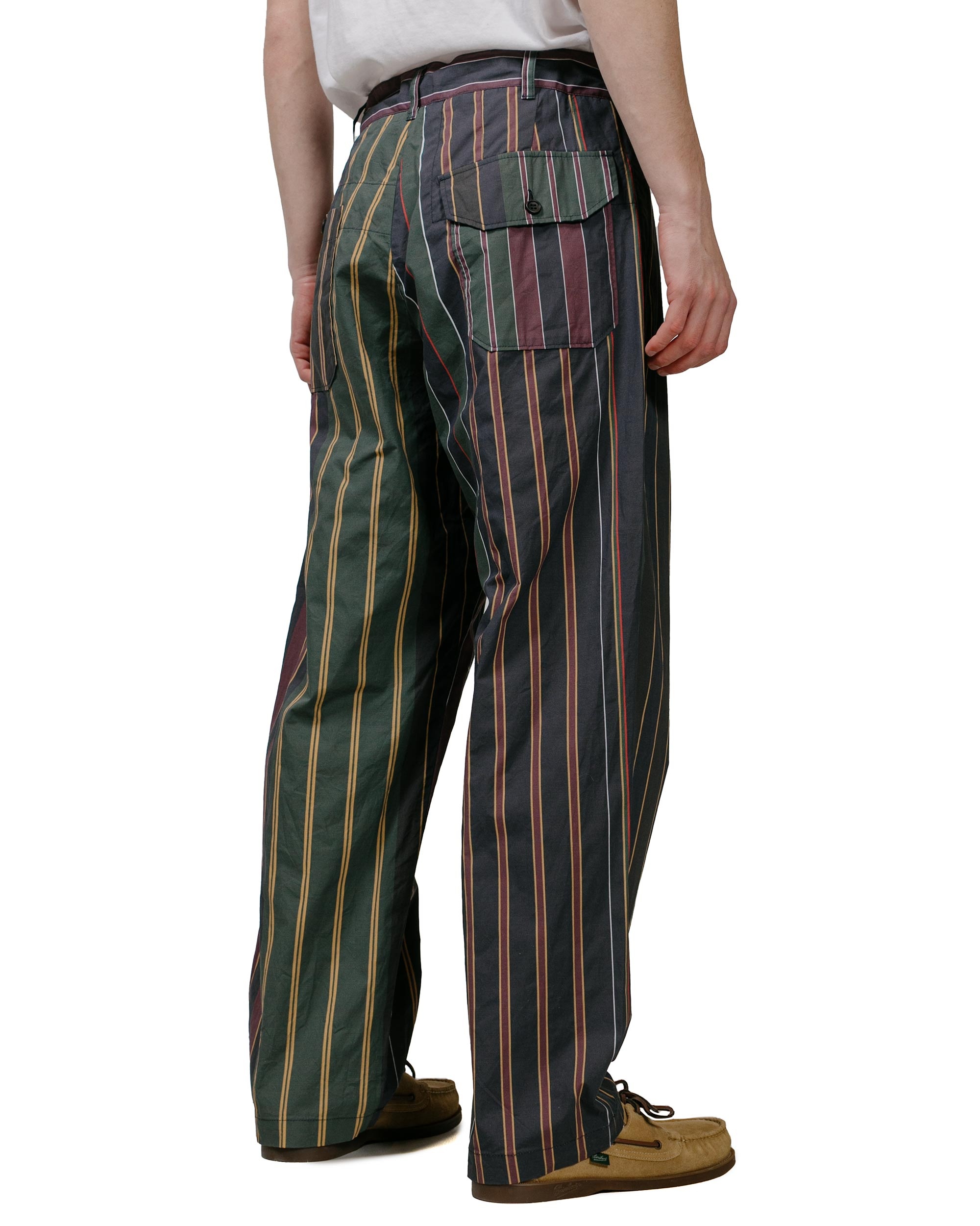 Carlyle Pant Multi Color Regimental Stripe - 3